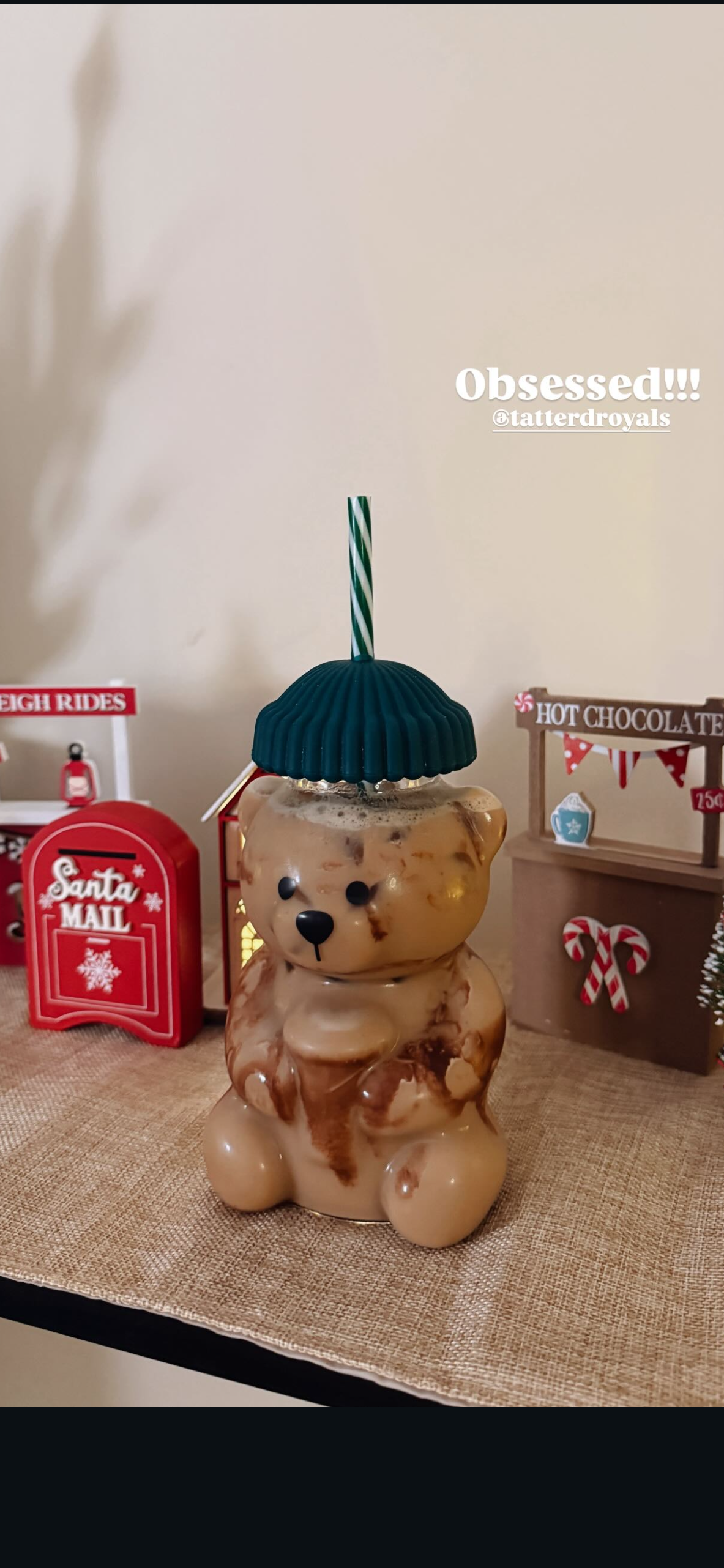 Glass Bear Coffee Cups