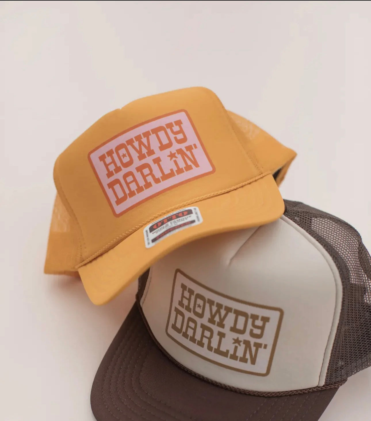 Howdy Darling Trucker Hats