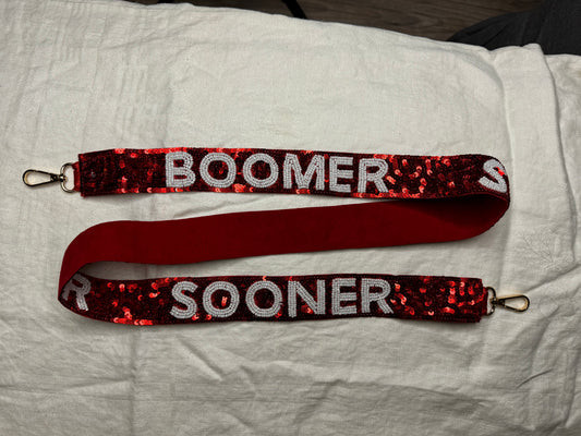 Boomer Sooner Purse Strap