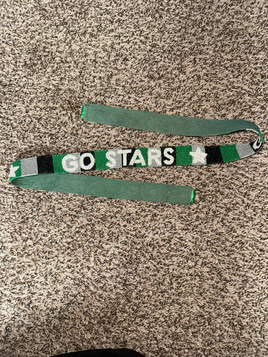 Dallas Stars Beaded Purse Straps