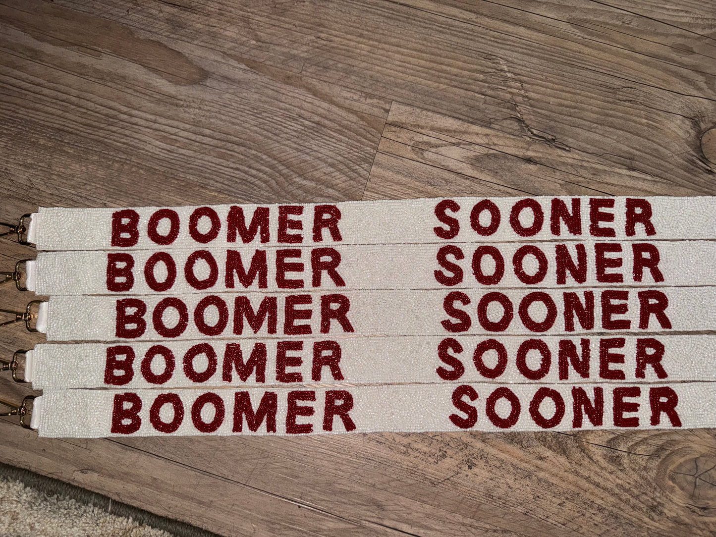 Boomer Sooner Purse Strap
