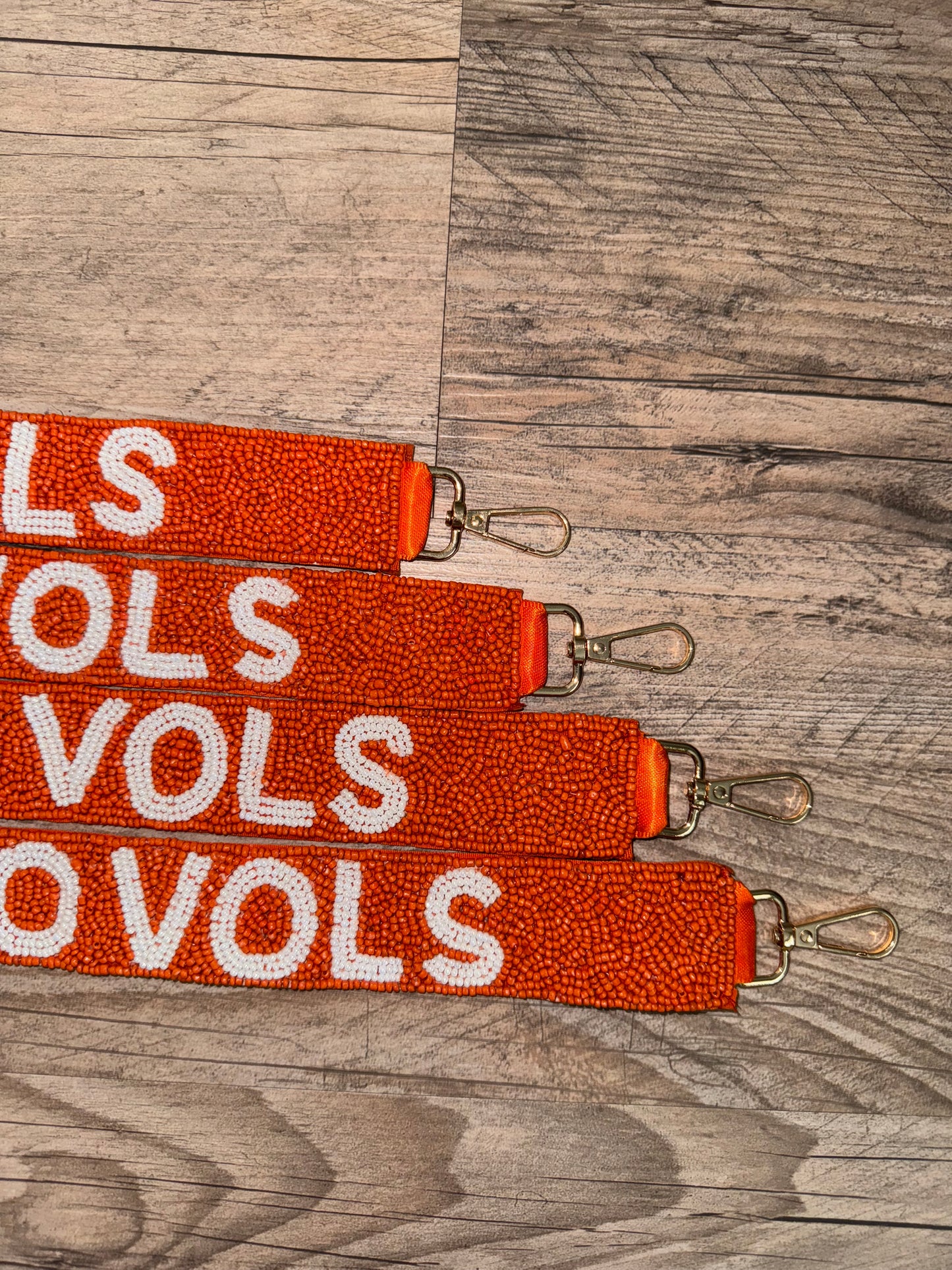 Tennessee Pride Beaded Purse Strap - Go Vols