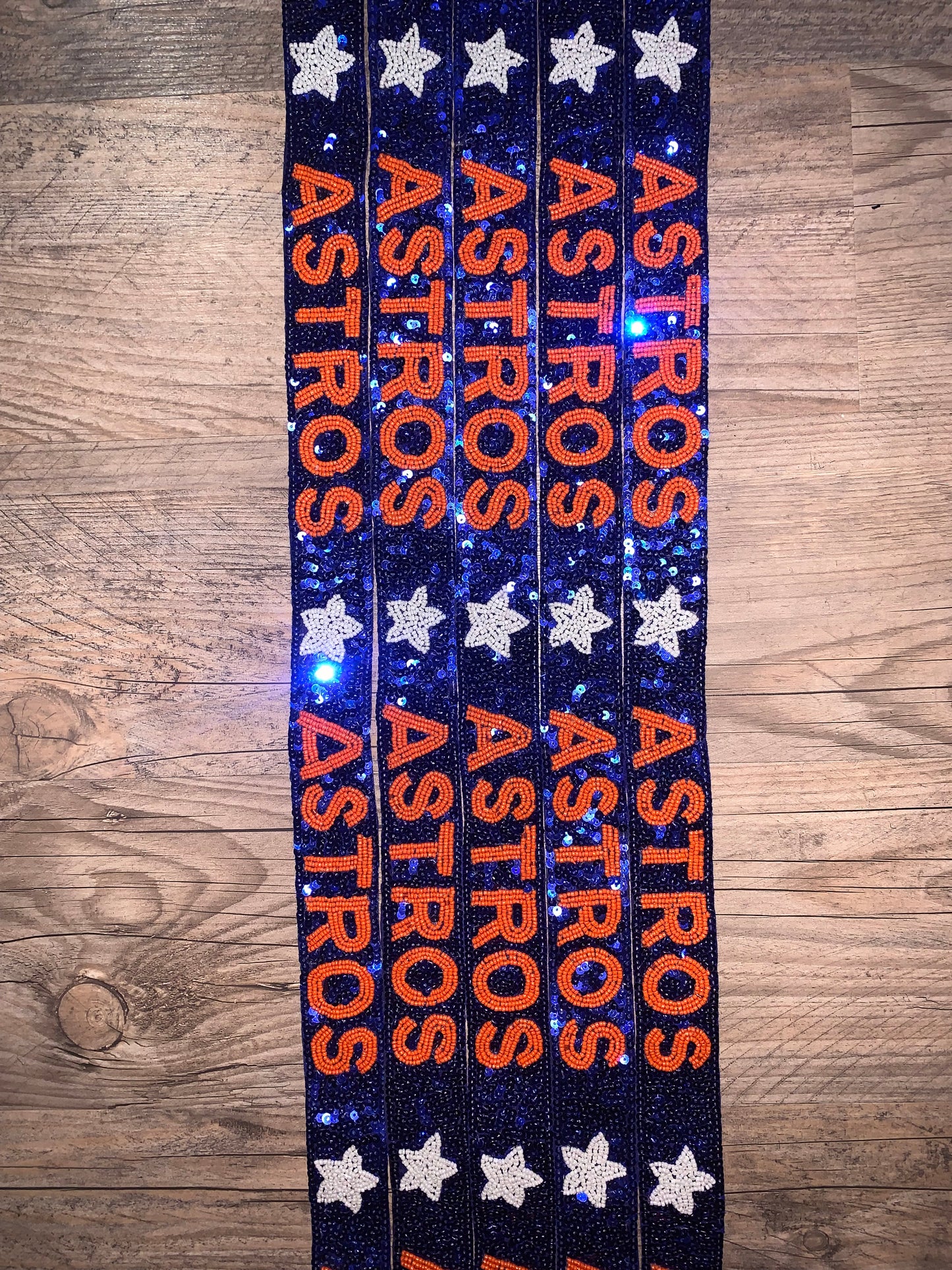 Game Day Beaded Purse Strap