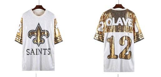 Saints Olave Sequin Dress