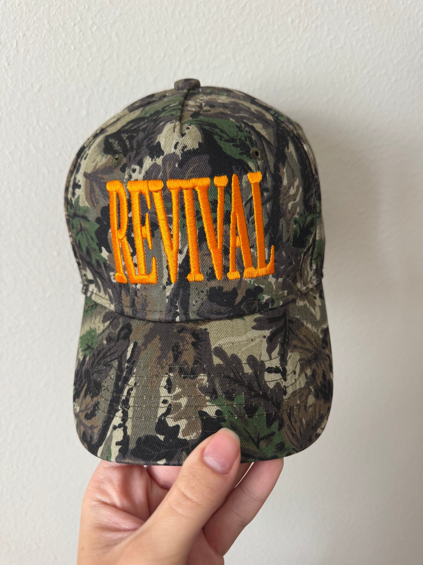 Camo “Revival” Embroidered Hat