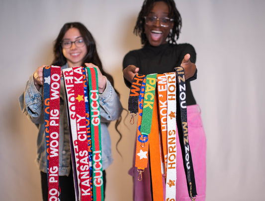 GameDay Beaded Purse Strap