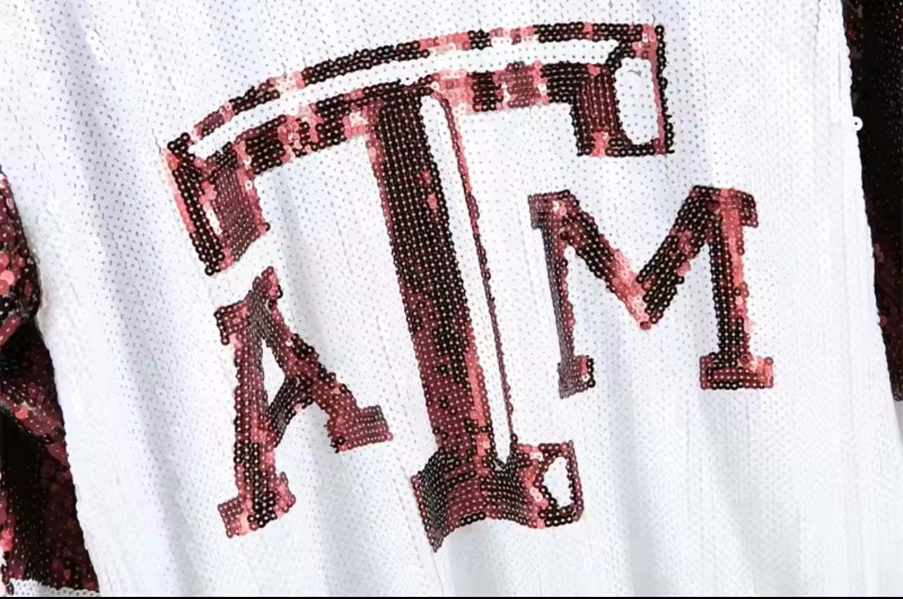 Texas A&M Aggie Sequin Shirt