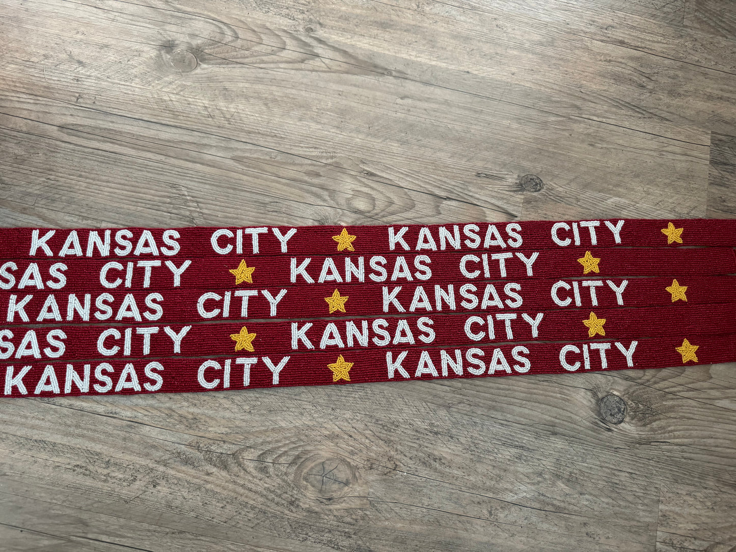Kansas City Beaded Strap