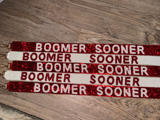 Boomer Sooner Purse Strap