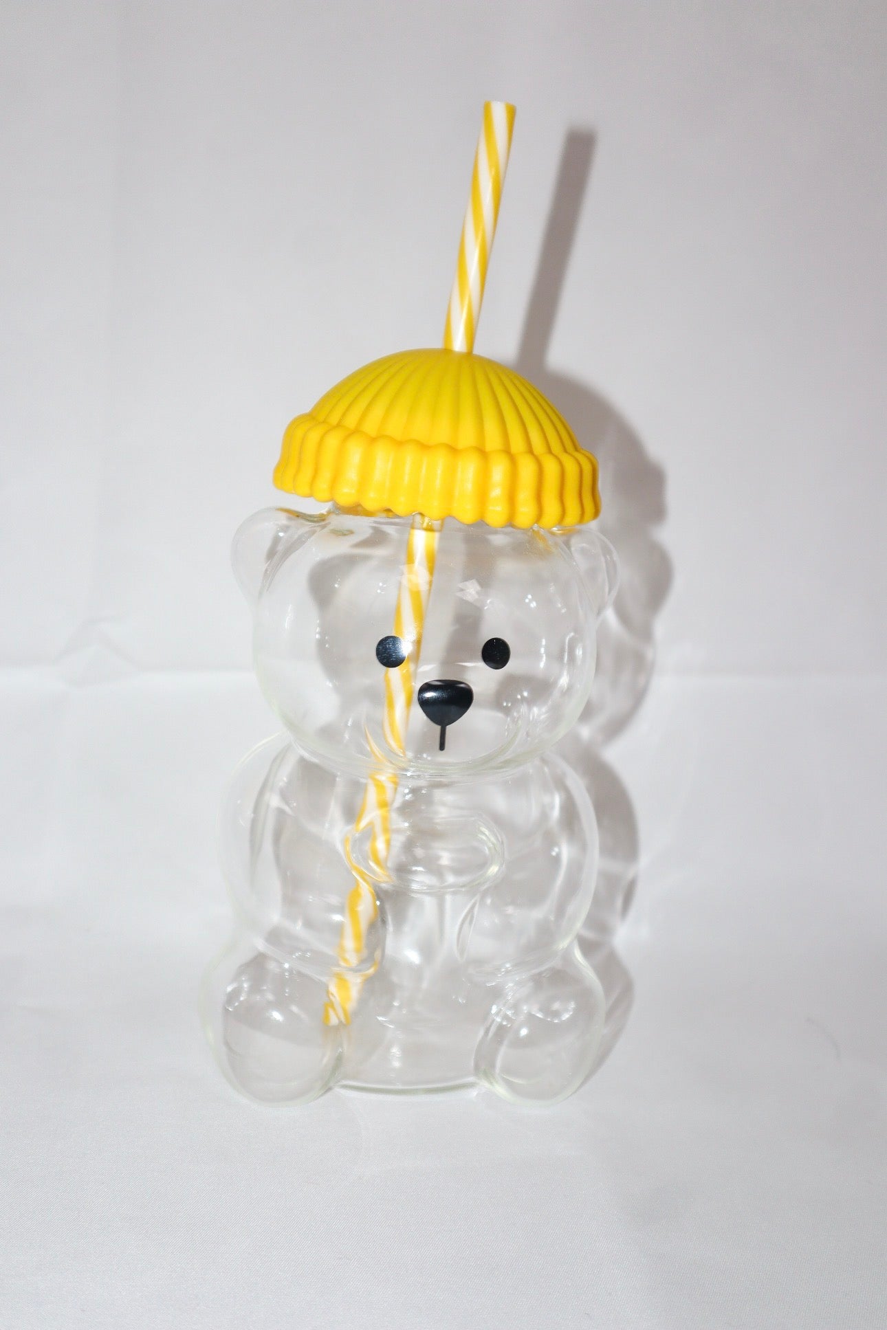 Glass Bear Coffee Cups
