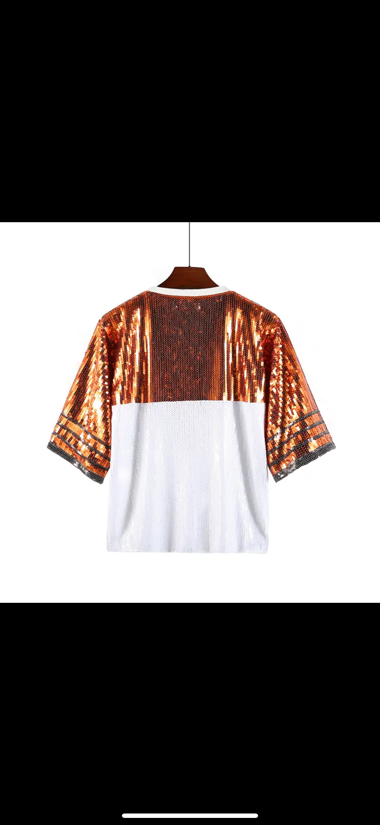 University of Texas Longhorn Sequin Shirt: Hook ‘Em Pride