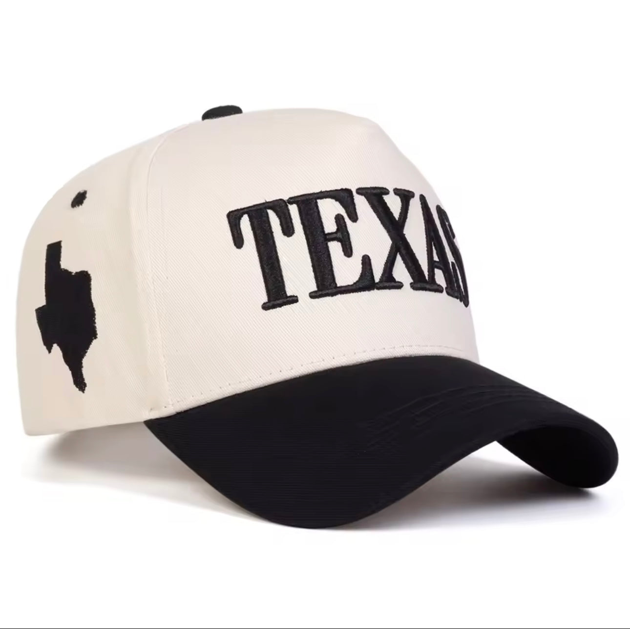 “TEXAS” Embroidered Canvas Hat