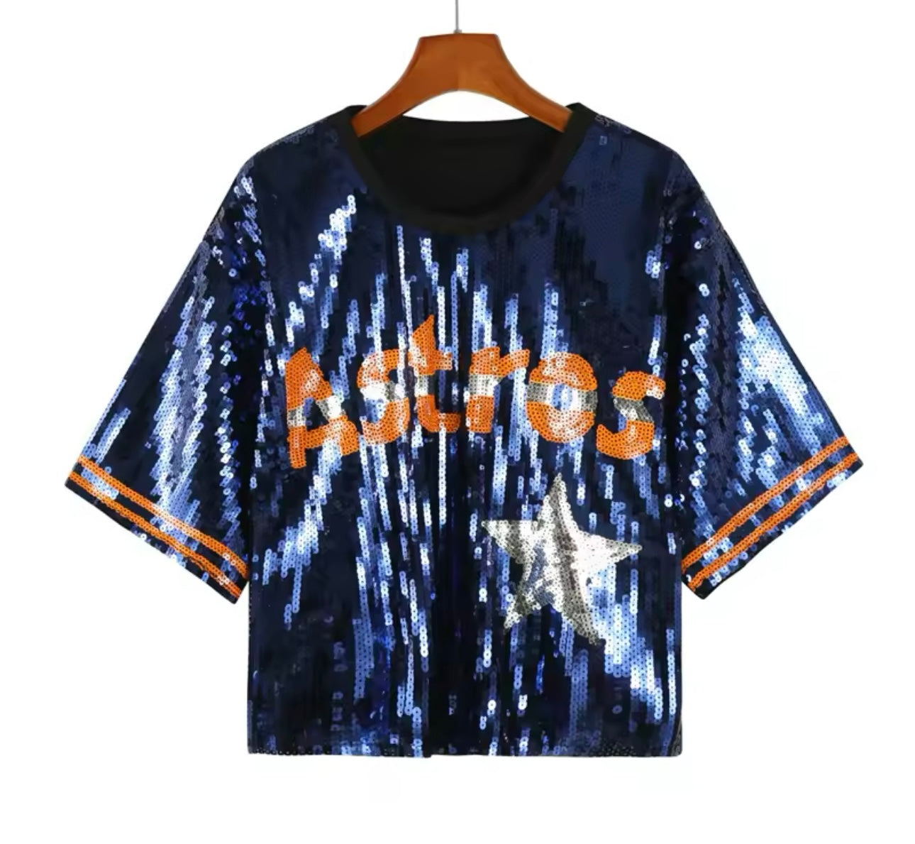 Astros Sequin Shirts