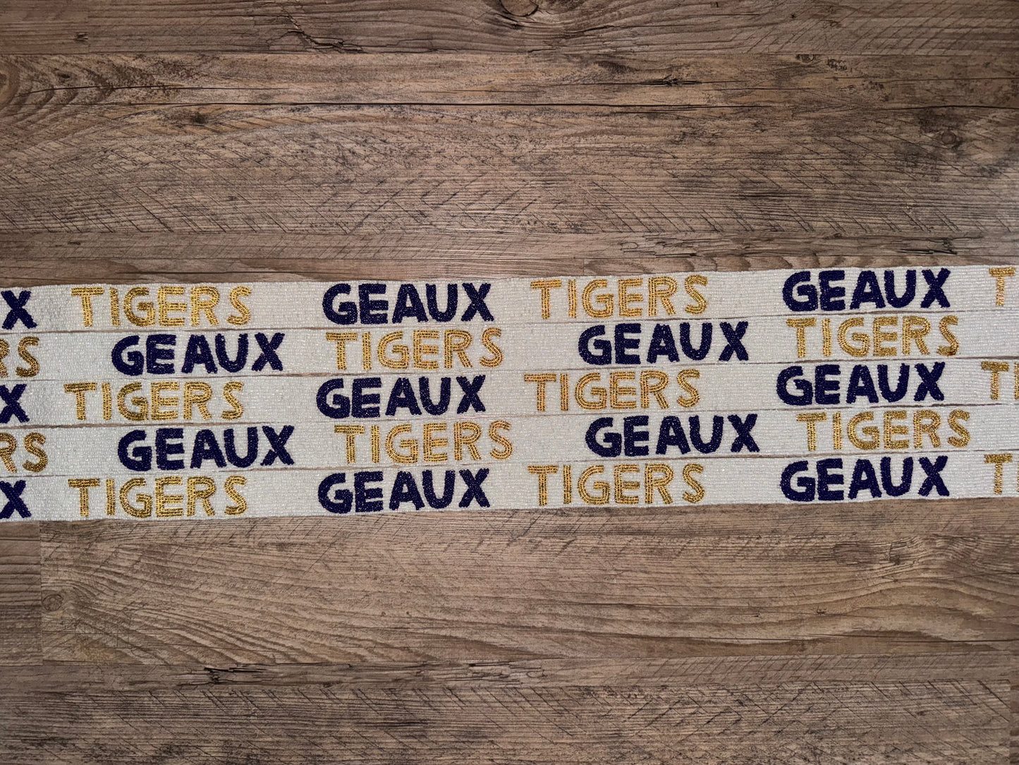 Game Day Beaded Purse Strap