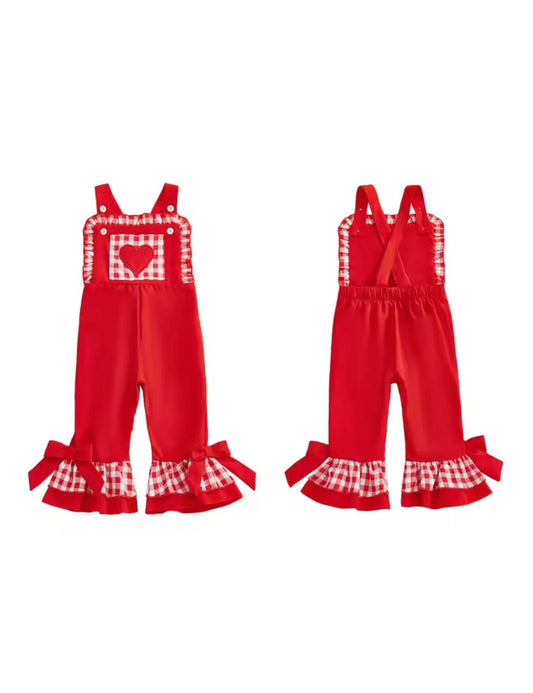 Heart Gingham Valentine Jumper