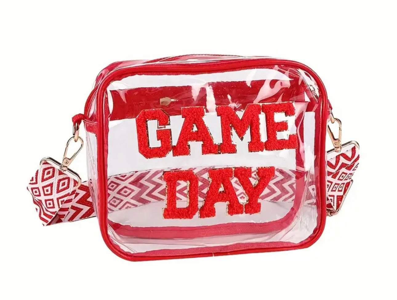 Clear “Game Day” Stadium Bag