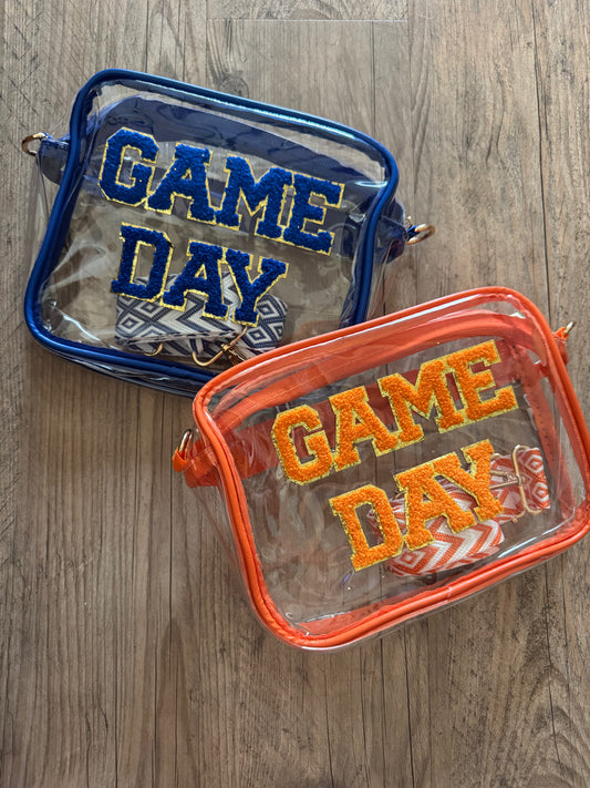 Clear “Game Day” Stadium Bag