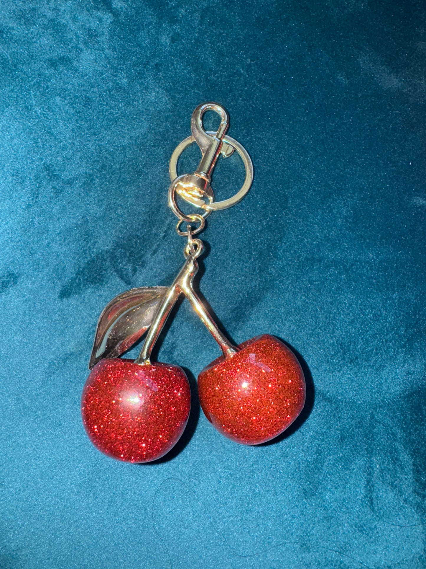 Cherry Bag Charm