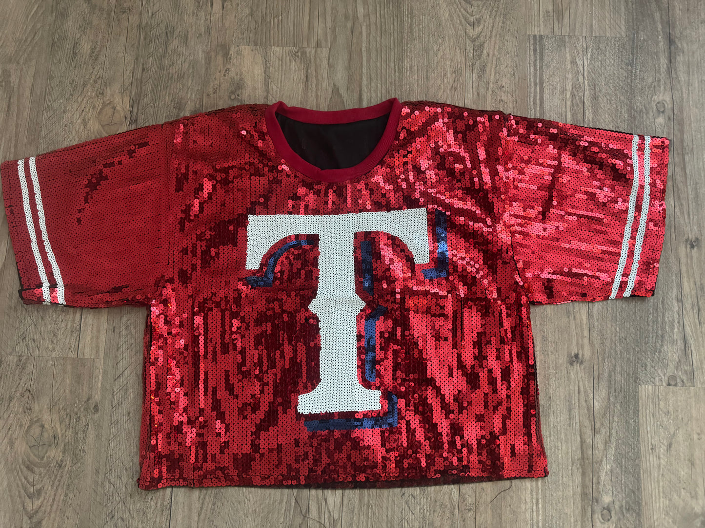 Texas Rangers Sequin Shirt