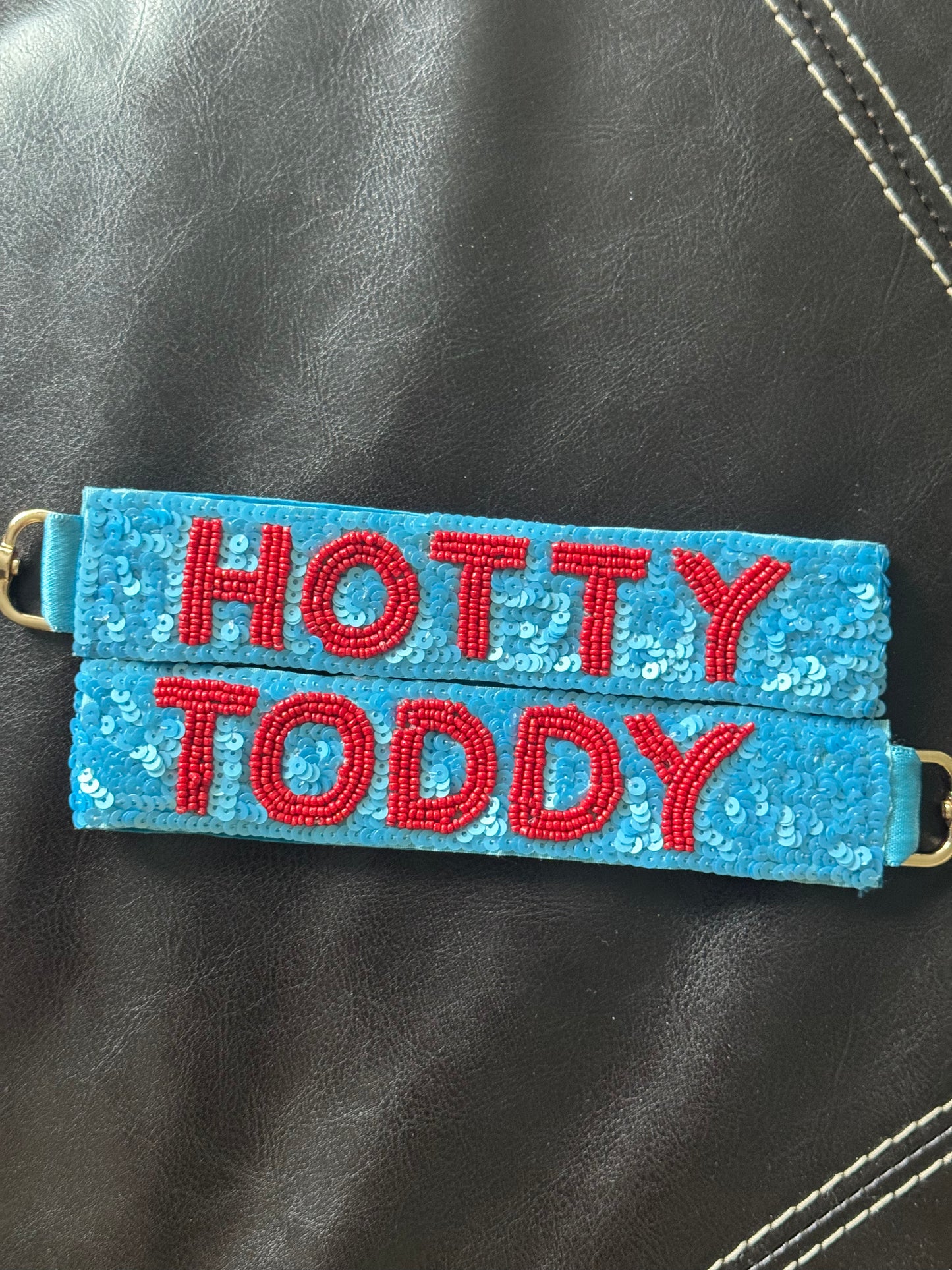 College Sequin Keychains