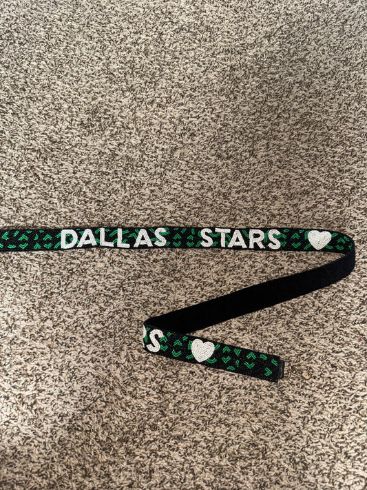 Dallas Stars Beaded Purse Straps