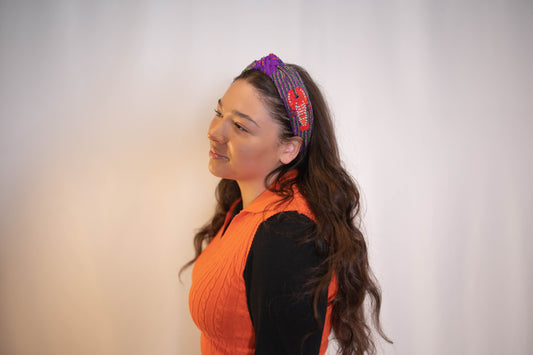 Cajun Couture: Crawfish Beaded Headband